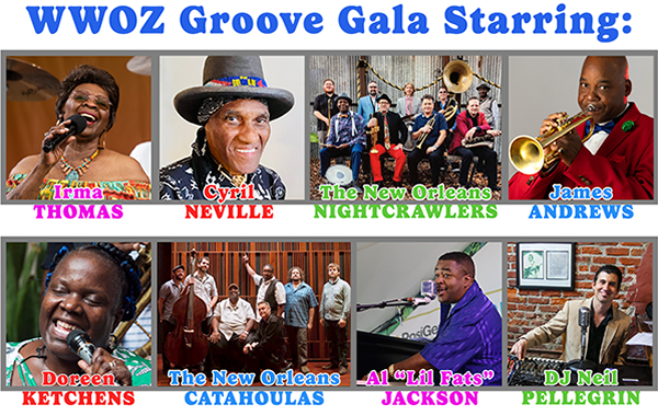 Groove Gala Artists