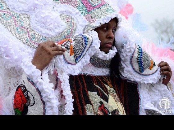 Bo Dollis, Jr. of the Wild Magnolias [Photo courtesy Bo Dollis, Jr.]