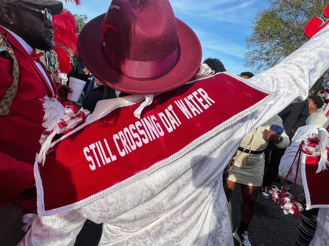 Big Nine Second Line Parade [Photo by MJ Mastrogiovanni]