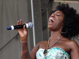 Erica Falls at Jazz Fest