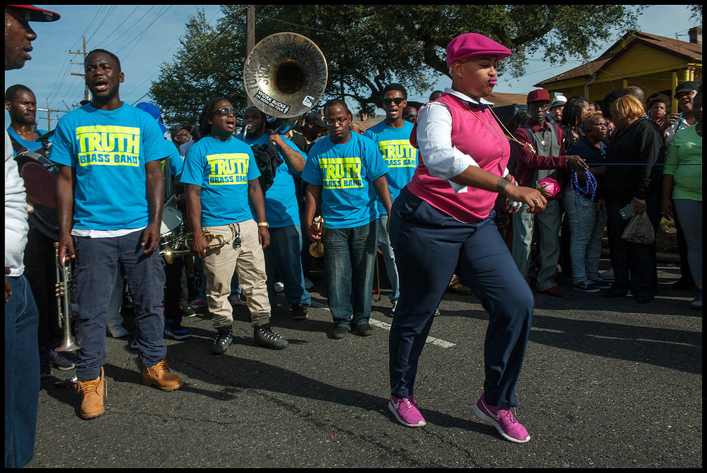 Women of Class Second Line Parade WWOZ New Orleans 90.7 FM