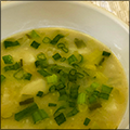 Green Onion and Potato Soup