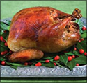 Turkey with Cornbread-Andouille Stuffing