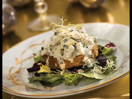 Fried Green Tomatoes with Crabmeat Rémoulade