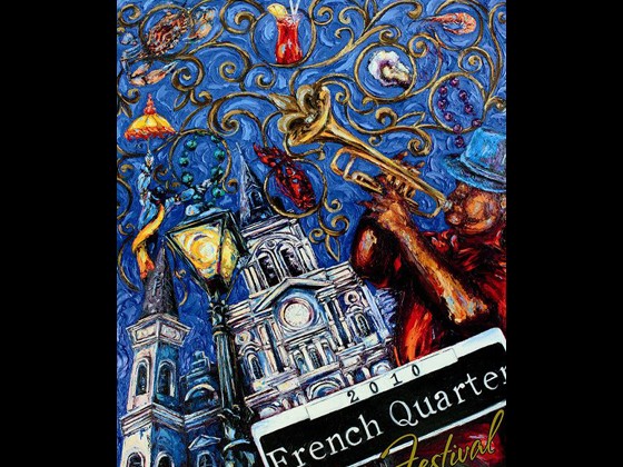 French Quarter Festival 2010 Poster