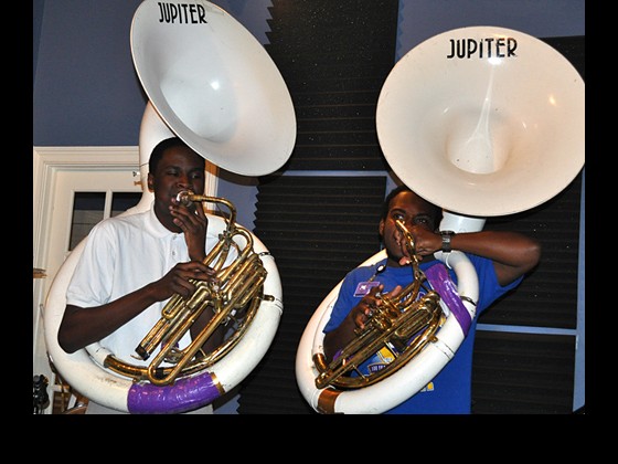 students from Warren Easton