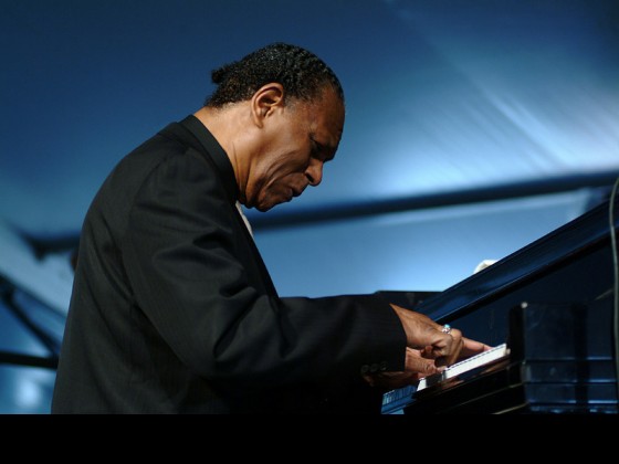 McCoy Tyner at Jazz Fest 2005. Photo by Leon Morris.