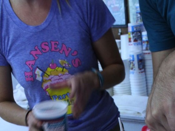 Hansen's Sno-Blitz. Photo by George Ingmire.