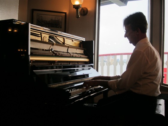 Steve Pistorius aboard the Steamboat Natchez