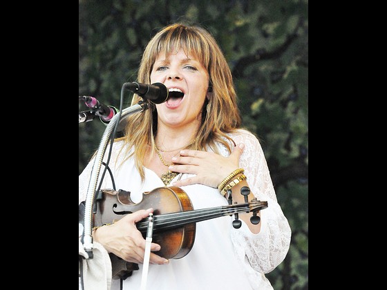 Theresa Andersson at Jazz Fest 2012. Photo Kichea S Burt.