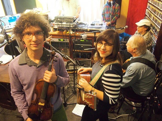 Alexis & the Samurai at WWOZ in 2013