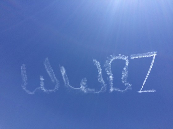 WWOZ love in the skies of Day 2 at Jazz Fest 2016