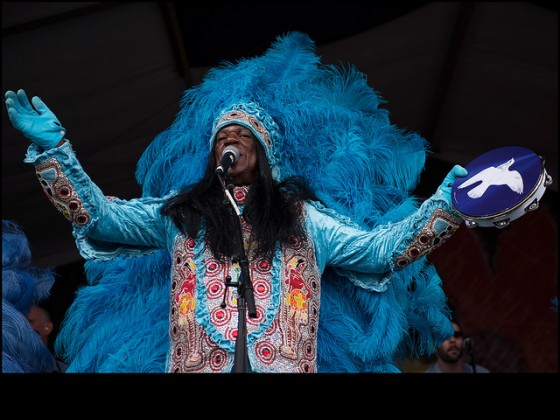 Big Chief Monk Boudreaux and the Golden Eagles [Photo by Ryan Hodgson-Rigsbee]