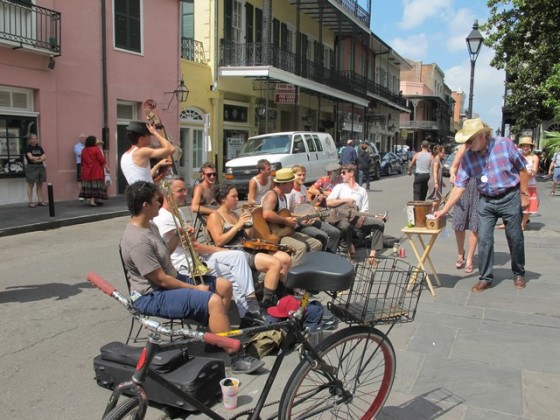 Tuba Skinny on Royal Street in 2011