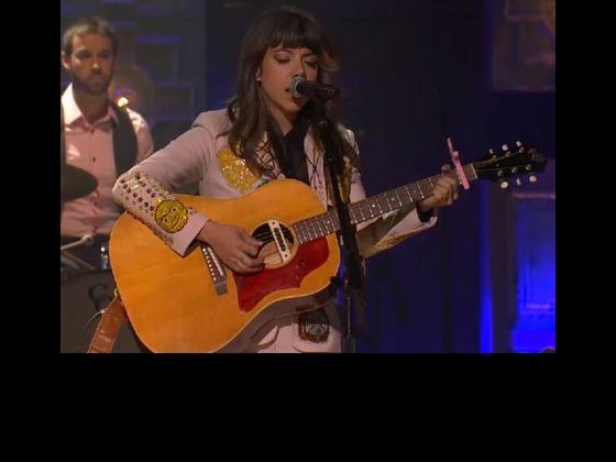 Hurray for the Riff Raff performing at the 2014 Americana Music Awards