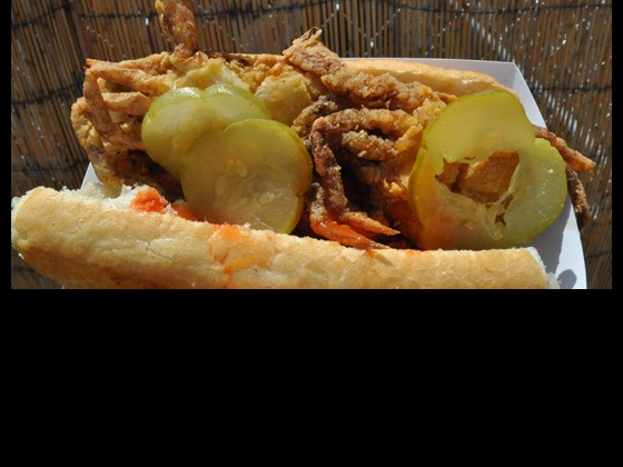 Fried Soft Shell Crab Po-Boy