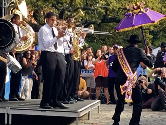 St Augustine High School brass band