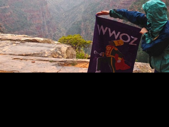 WWOZ at the Grand Canyon