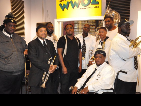 Hot 8 Brass Band [Photo by Kichea S. Burt]