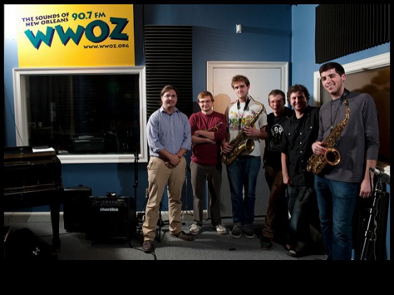 Naughty Professor at WWOZ in 2013 [Photo by Ryan Hodgson-Rigsbee]