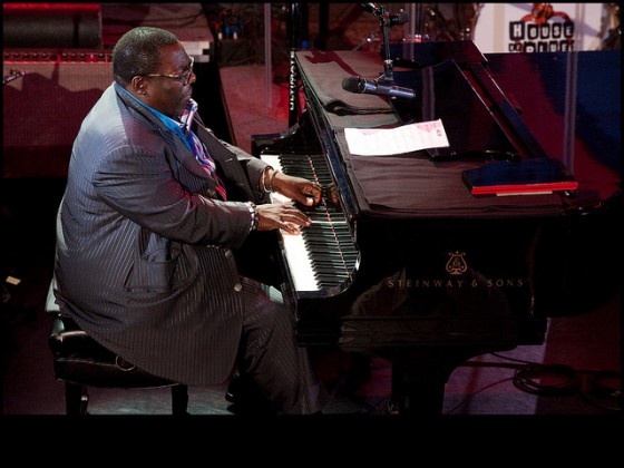 Cyrus Chestnut at WWOZ's Piano Night 2014 [Photo by Ryan Hodgson-Rigsbee]