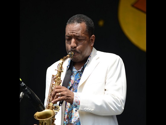Donald Harrison, Jr. at Jazz Fest 2014 [Photo by Leon Morris]