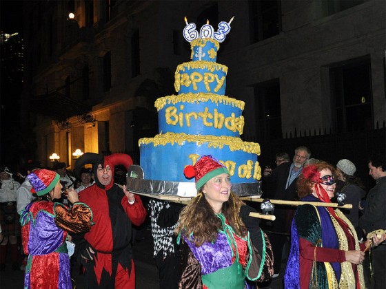 Krewe de Jeanne d'Arc walking parade 2015