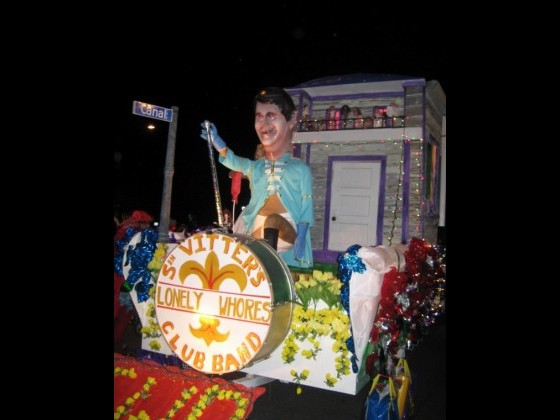 Krewe du Vieux float of David Vitter