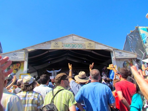 Chubby Carrier at Jazz Fest [Photo by Danielle Dietze]