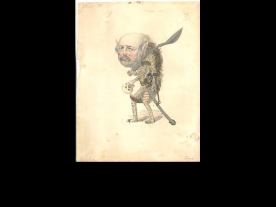 1873 Comus 'hyena' costume [Image: LaRC]