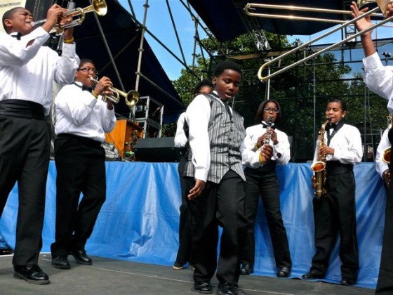 KIPP: McDonogh 15 Middle School at Class Got Brass 2014 [Photo by Catherine King/C8King Photography]