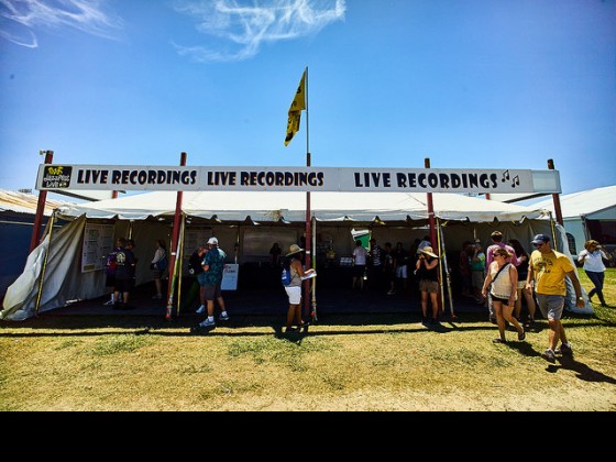 A spot to take home the music of Jazz Fest artists [Photo by Eli Mergel]