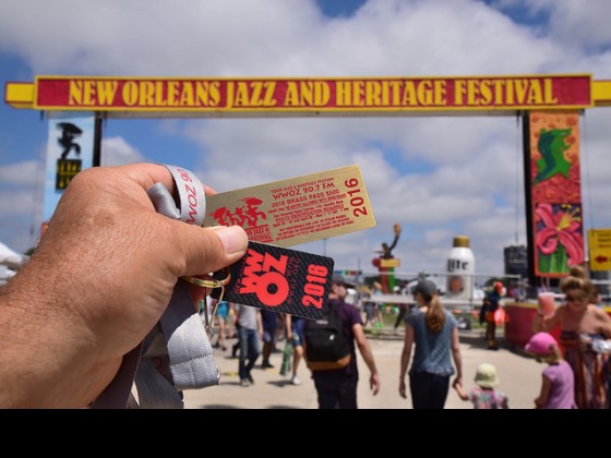 2016 Brass Pass enjoying the Fest [Photo by Marc PoKempner]