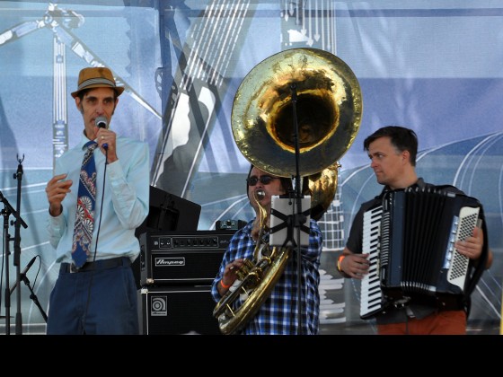 Panorama Jazz Band at French Quarter Fest 2016. Photo by Stafford.