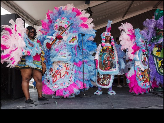 Spy Boy Horace and Creole Wild West [Photo by Ryan Hodgson-Rigsbee]