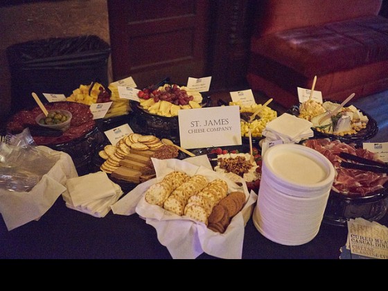 A lovely spread from the St. James Cheese Company. Photo by Eli Mergel.