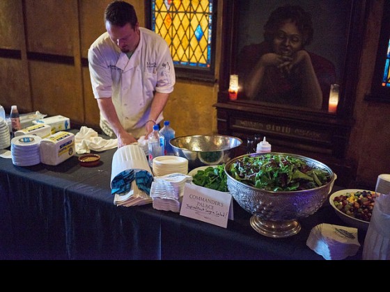 Excellent food from Commander's Palace. Photo by Eli Mergel.