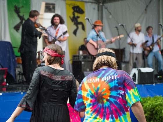 Rain dancers [Photo by Kate Gegenheimer]