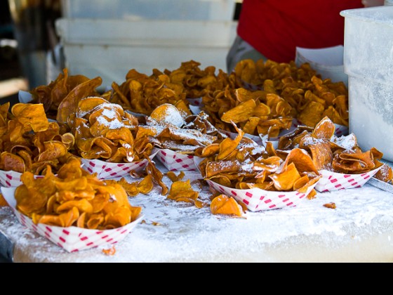 Sweet potato chips