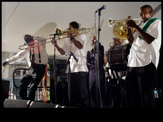 New Birth Brass Band: Red Beans & Ricely Stage 8/2 2:30p [Photo by Ryan Hodgson-Rigsbee]