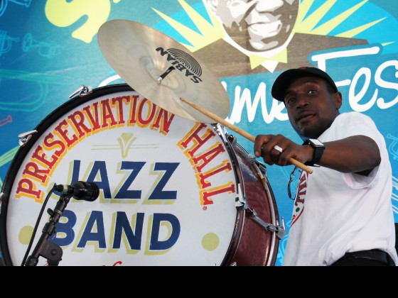 Preservation Hall Brass Band: Red Beans & Ricely Stage 7/31 12p [Photo by Bill Sasser]