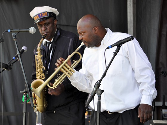 Bone Tone Brass Band at FQF 2013