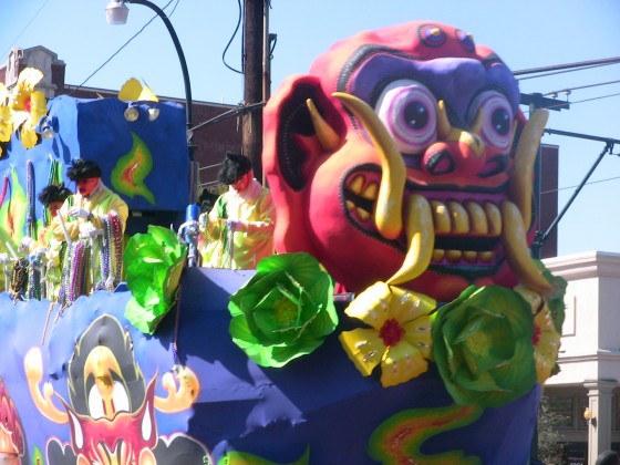 Mardi Gras float 