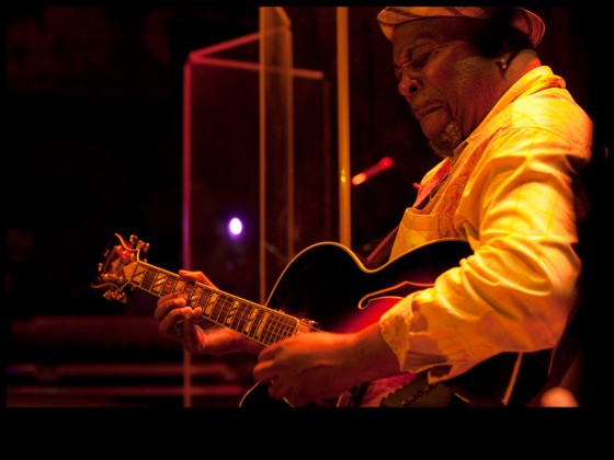 Ike Stubblefield's guitarist in 2013 [Photo: Ryan Hodgson-Rigsbee]