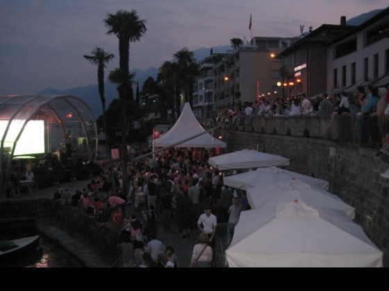 The World Cup on the big screen at Stage Seven in Ascona