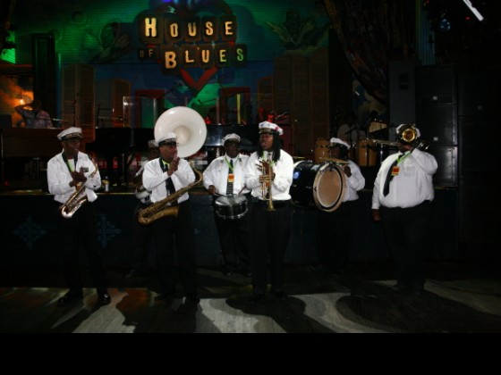 New Wave Brass band opens the Patron Party in 2010 [Photo: Jef Jaisun]