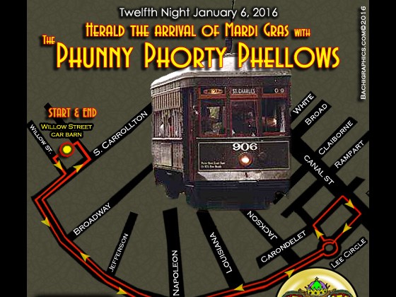 Phunny Phorty Phellows route