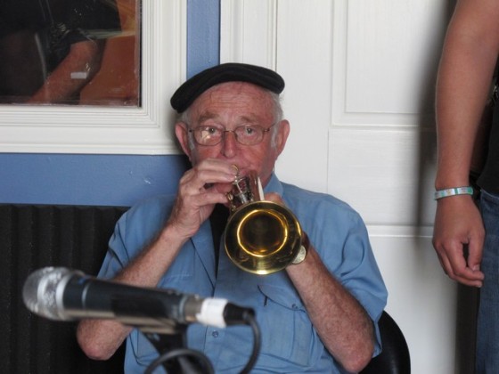 Jack Fine at WWOZ in 2011