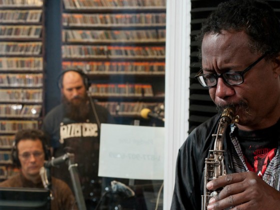 Tim Green at WWOZ 2014 [Photo by Ryan Hodgson-Rigsbee]