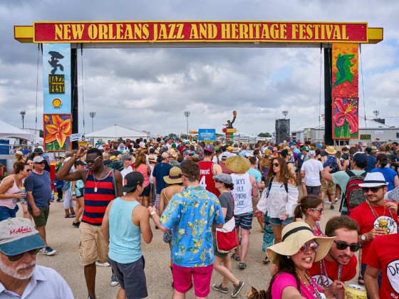 Jazz Fest [Photo by Eli Mergel]